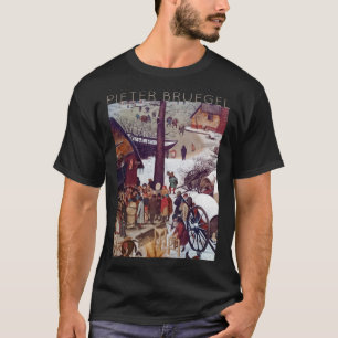 Pieter Bruegel De Oudere De Census te Bethlehem T-shirt