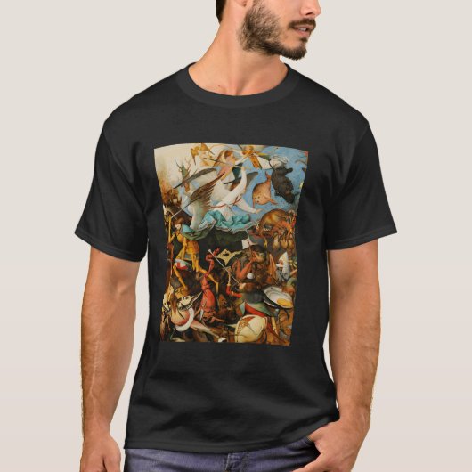 Pieter Bruegel De Oudere De Herfst der Engelen 3 T-shirt (Voorkant)