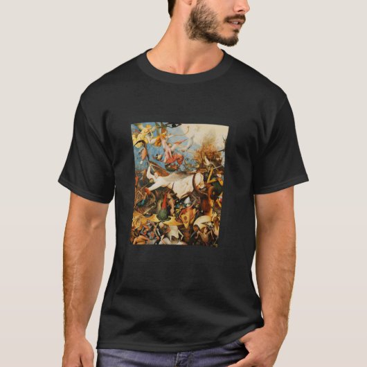 Pieter Bruegel De Oudere De Herfst der Engelen 4 T-shirt (Voorkant)