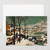 Pieter Bruegel de oudere - jagers in de sneeuw (Voorkant / Achterkant)