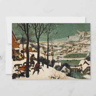 Pieter Bruegel de oudere - jagers in de sneeuw