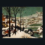 Pieter Bruegel de oudere - jagers in de sneeuw Poster<br><div class="desc">Pieter Bruegel de oudere - jagers op de sneeuw ( winter )</div>