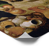 Pieter Bruegel de Oudere Paasant Weddenschap Poster (Hoek)