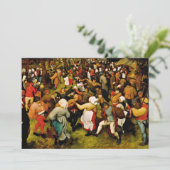 Pieter Bruegel De Ouderen - De bruiloft (Staand voorkant)