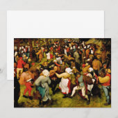 Pieter Bruegel De Ouderen - De bruiloft (Voorkant / Achterkant)