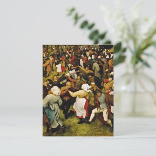 Pieter Bruegel De Ouderen - De bruiloft (Staand voorkant)