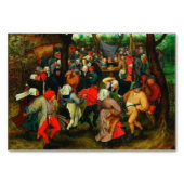 Pieter Bruegel De Ouderen - De bruiloft Kaart (Voorkant)