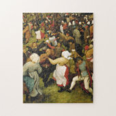 Pieter Bruegel De Ouderen - De bruiloft Legpuzzel (Verticaal)