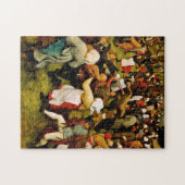 Pieter Bruegel De Ouderen - De bruiloft Legpuzzel (Horizontaal)
