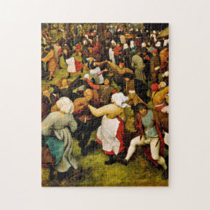 Pieter Bruegel De Ouderen - De bruiloft Legpuzzel