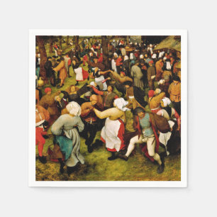 Pieter Bruegel De Ouderen - De bruiloft Servet