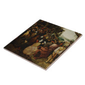 Pieter Bruegel de Ouderen - De Sint-Janskruid Tegeltje (Zijkant)