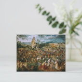 Pieter Bruegel de Ouderen-de Verloop om te variëre Briefkaart (Staand voorkant)