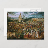 Pieter Bruegel de Ouderen-de Verloop om te variëre Briefkaart (Voorkant / Achterkant)