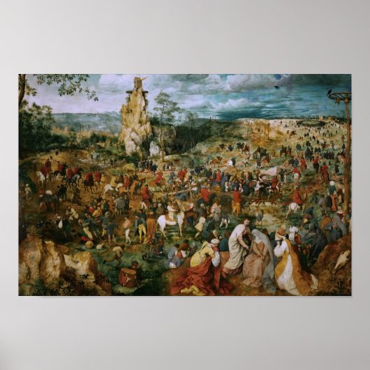 Pieter Bruegel de Ouderen-de Verloop om te variëre Poster (Voorkant)