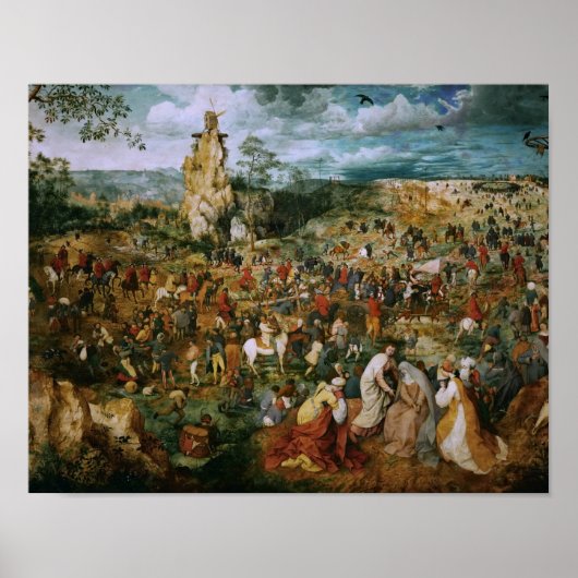 Pieter Bruegel de Ouderen-de Verloop om te variëre Poster (Voorkant)