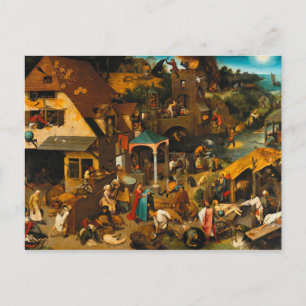 Pieter Bruegel De Ouderen - Het Nederlandse Prover Briefkaart