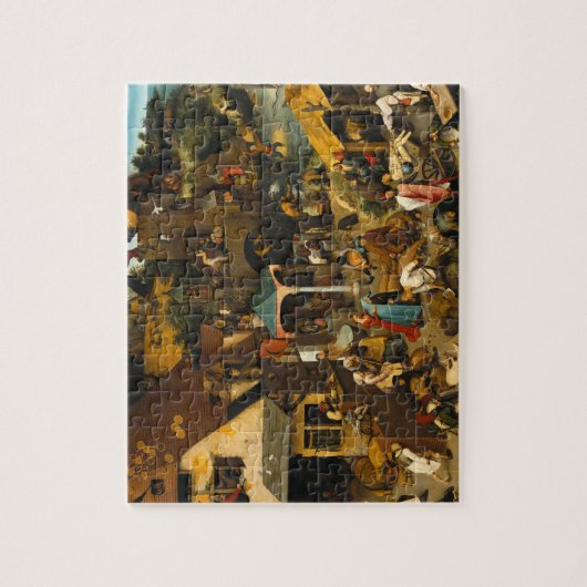 Pieter Bruegel de Ouderen - Het Nederlandse Prover Legpuzzel (Verticaal)