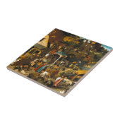 Pieter Bruegel de Ouderen - Het Nederlandse Prover Tegeltje (Zijkant)