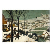 Pieter Bruegel de Ouderen - Jagers in de sneeuw