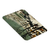 Pieter Bruegel de Ouderen - Jagers in de sneeuw Magneet (Rechterzijde)