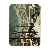 Pieter Bruegel de Ouderen - Jagers in de sneeuw Magneet (Verticaal)