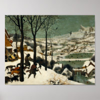 Pieter Bruegel de Ouderen - Jagers in de sneeuw