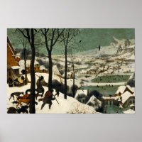 Pieter Bruegel de Ouderen - Jagers in de sneeuw