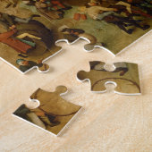 Pieter Bruegel de Ouderen - Kinderspelen Legpuzzel (Zijkant)