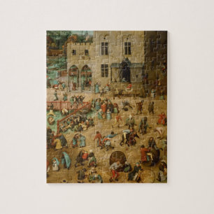 Pieter Bruegel de Ouderen - Kinderspelen Legpuzzel