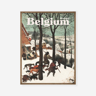 Pieter Bruegel Elder Hunters in the Snow 1565 Art Poster