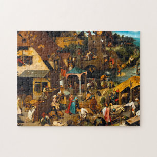 Pieter Bruegel Famous Visual Arts Netherland Prove Legpuzzel