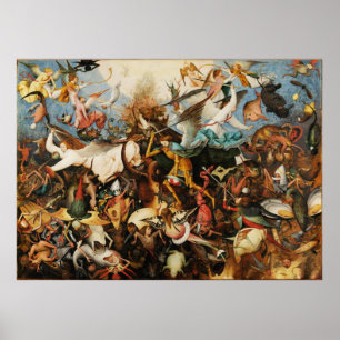 Pieter Bruegel Herfst van de schilderij van Rebel Poster