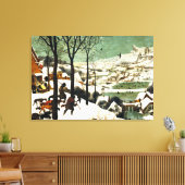 Pieter Bruegel Hunters in de sneeuw Canvas Afdruk (Insitu (Woonkamer))