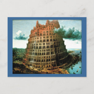 Pieter Bruegel is de 'kleine' toren van Babel Briefkaart
