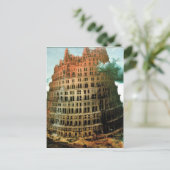 Pieter Bruegel is de 'kleine' toren van Babel Briefkaart (Staand voorkant)