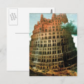 Pieter Bruegel is de 'kleine' toren van Babel Briefkaart (Voorkant / Achterkant)