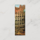 Pieter Bruegel is de 'kleine' toren van Babel Mini Visitekaartje (Achterkant)