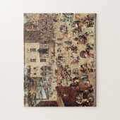 Pieter Bruegel - Kinderen spelen Legpuzzel (Verticaal)