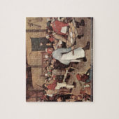 Pieter Bruegel - Landbruiloft Legpuzzel (Verticaal)
