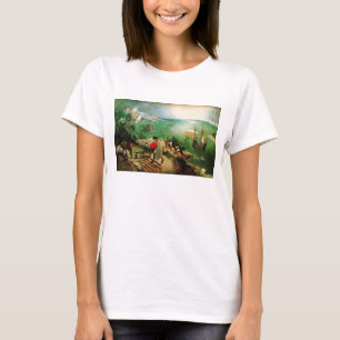 Pieter Bruegel Landschap met de Herfst van Icarus T-shirt