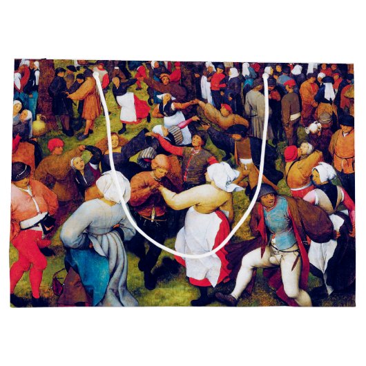 Pieter Bruegel Large Gift Bag Groot Cadeauzakje (Achterkant)