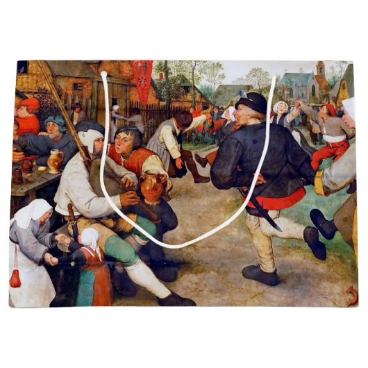 Pieter Bruegel Large Gift Bag Groot Cadeauzakje (Voorkant)