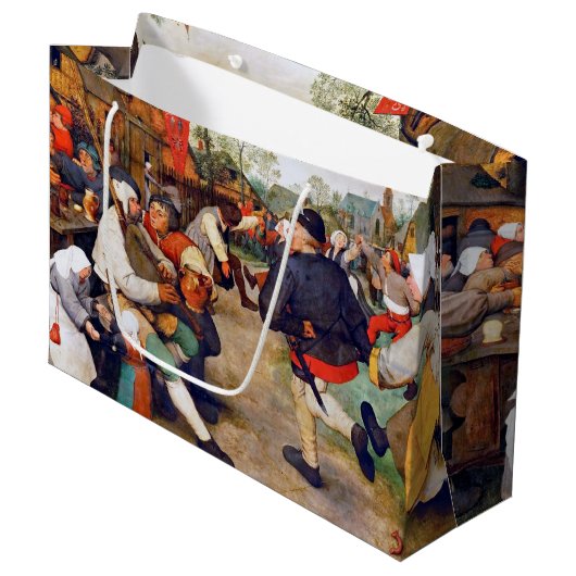Pieter Bruegel Large Gift Bag Groot Cadeauzakje (Voorkant Gekanteld)