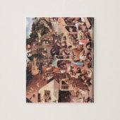 Pieter Bruegel - Nederlandse spreekwoorden Legpuzzel (Verticaal)