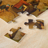 Pieter Bruegel The Elder - Children's Games (1560) Legpuzzel (Zijkant)