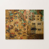 Pieter Bruegel The Elder - Children's Games (1560) Legpuzzel (Horizontaal)