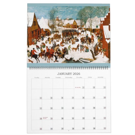 Pieter Bruegel the Elder Huge 2016 Kalender (Jan 2026)