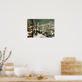 Pieter Bruegel the Elder - Hunters in the Snow Poster (Keuken)