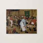 Pieter Bruegel the Elder - Peasant Wedding Legpuzzel (Horizontaal)